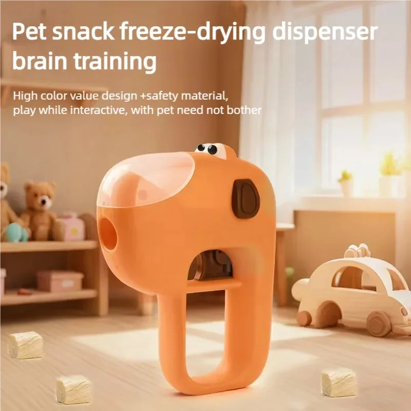 Multifunctional Pet Treat Launcher Freeze Dried Food Dispenser Interactive Training…