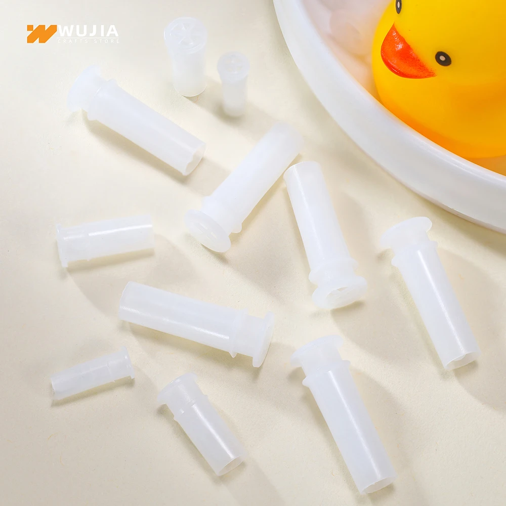 30/50/100pcs Plastic Squeaky Toy Whistle Reeds Insert Noise Maker Shoes Dog Cat Squeakers Repair Fix Pet Stuffed Toy Accessories