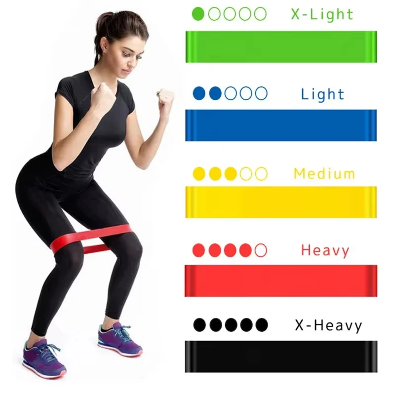 Fitness Elastic Resistance Bands Home Training Yoga Sport Resistance Bands Stretching…