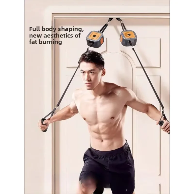 Hydraulic Pull Fitness Pump Multifunctional Resistance Bands Chest Strength Training Fat Burning Weight Loss Workout Equipment