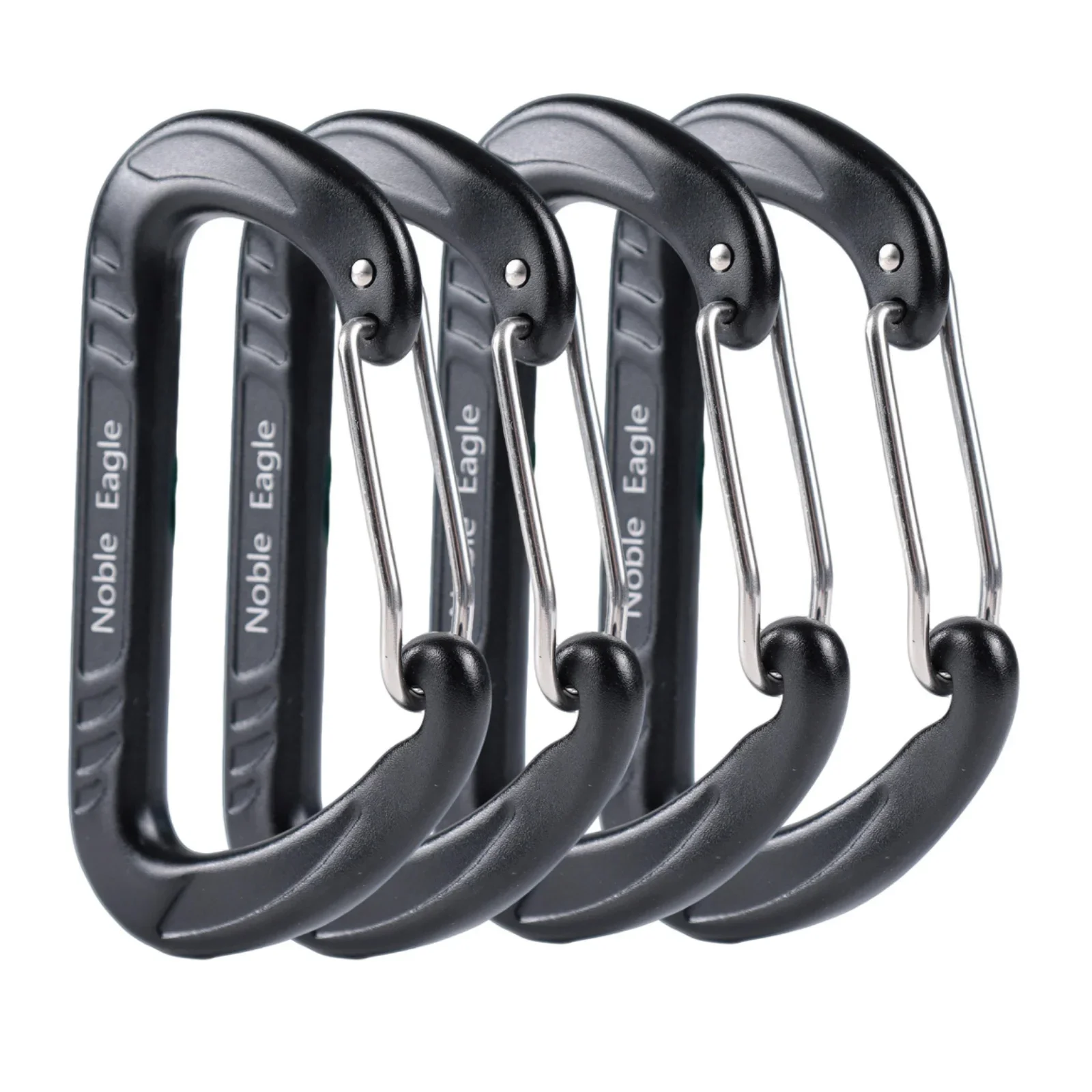 15kN Aluminum D Ring Carabiners Heavy-Duty Lightweight Outdoor Camping Hiking Gear Clips…