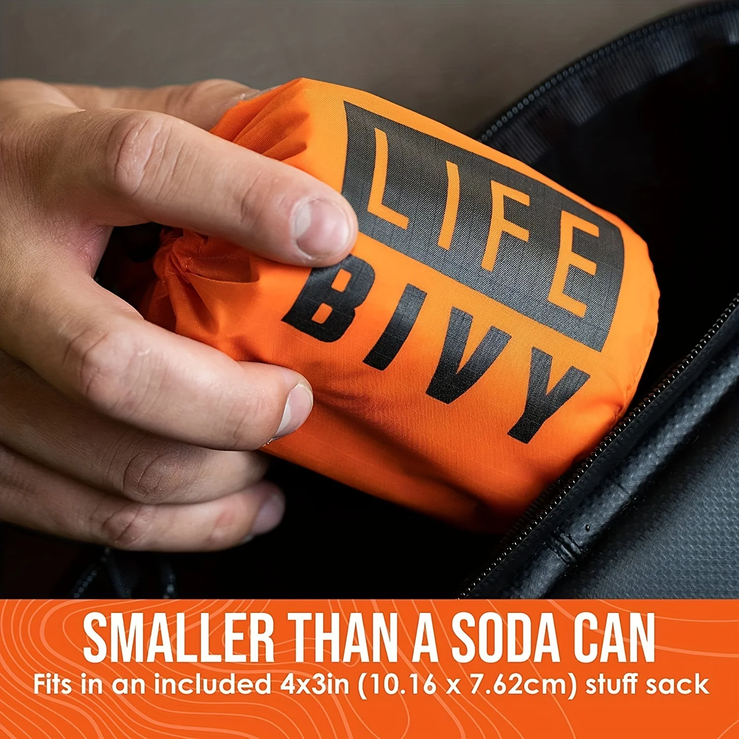 Portable Waterproof Emergency Survival Sleeping Bag Outdoor Edc Camping Gear Thermal Sack…