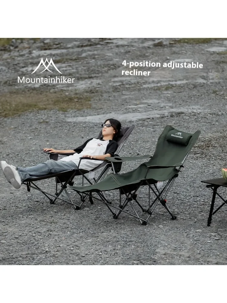MOUNTAINHIKER 600D Oxford Cloth Folding Chair - Portable Outdoor Camping Chair and Beach…