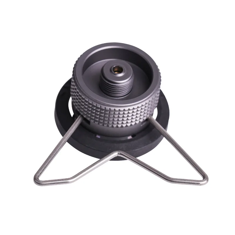 Outdoor Portable Gas Tank Converter Camping Butane Adapter With Bracket For Picnic Hiking…
