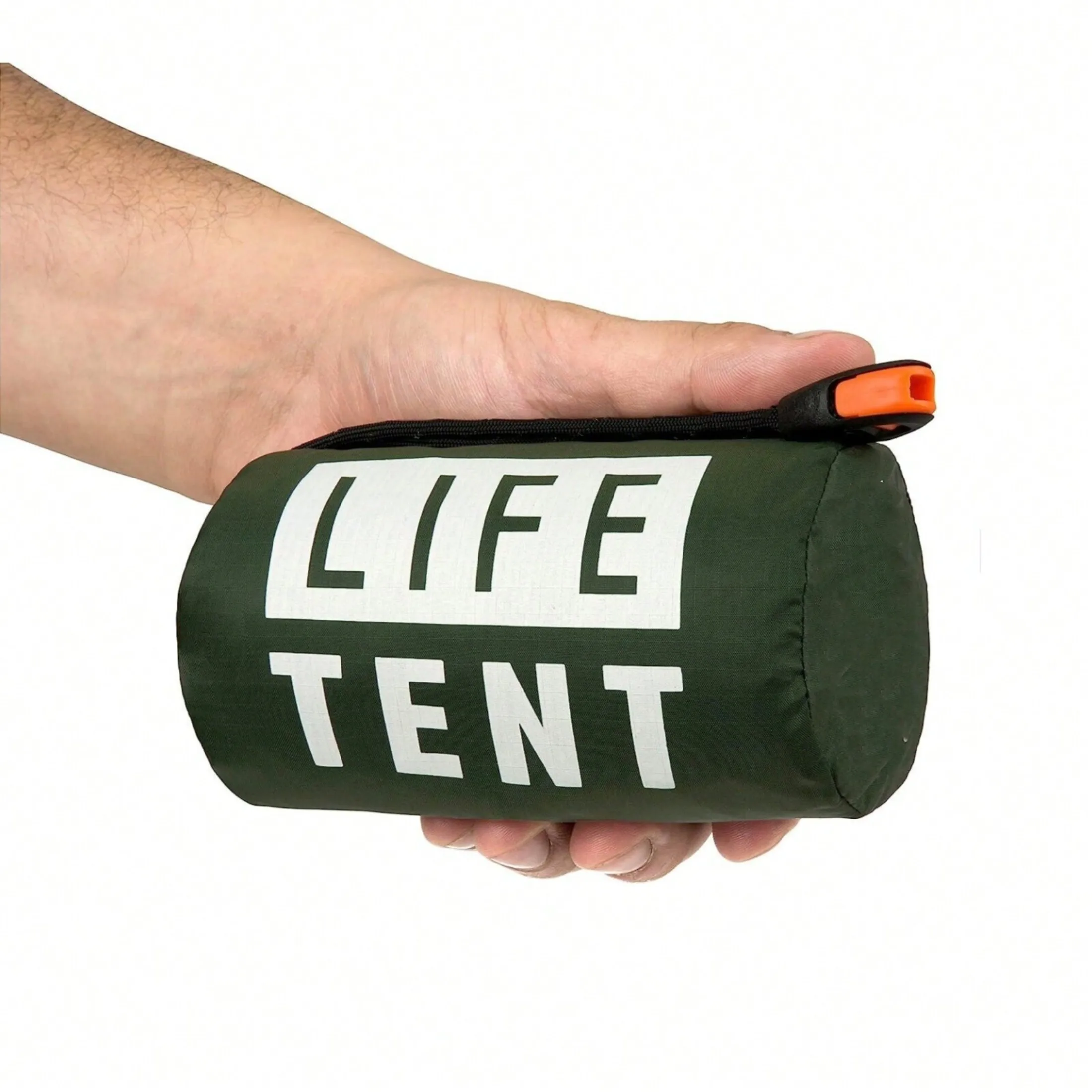 2 Person Emergency Shelter Bivy Survival Tent Kit Mylar Tube Tent Sleeping Bag Waterproof…
