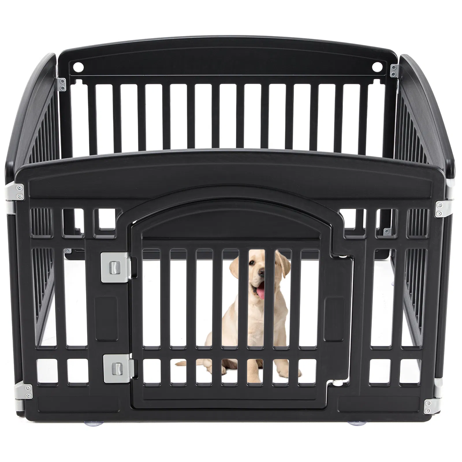 Dog Playpen Safe & Secure Indoor/Outdoor Pet Fence | Folding & Portable | Ideal for Small…