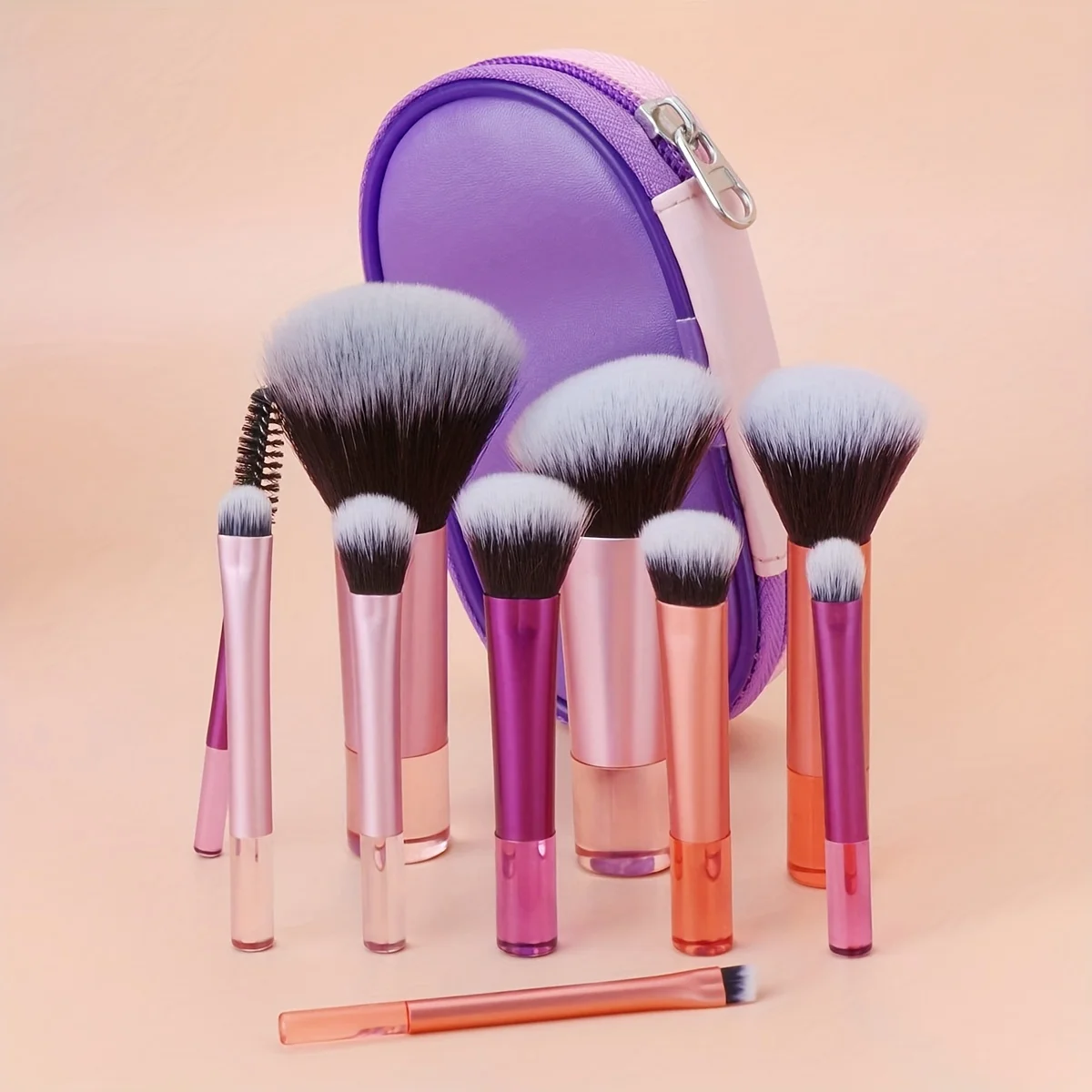 10-Pack Makeup Brush Set