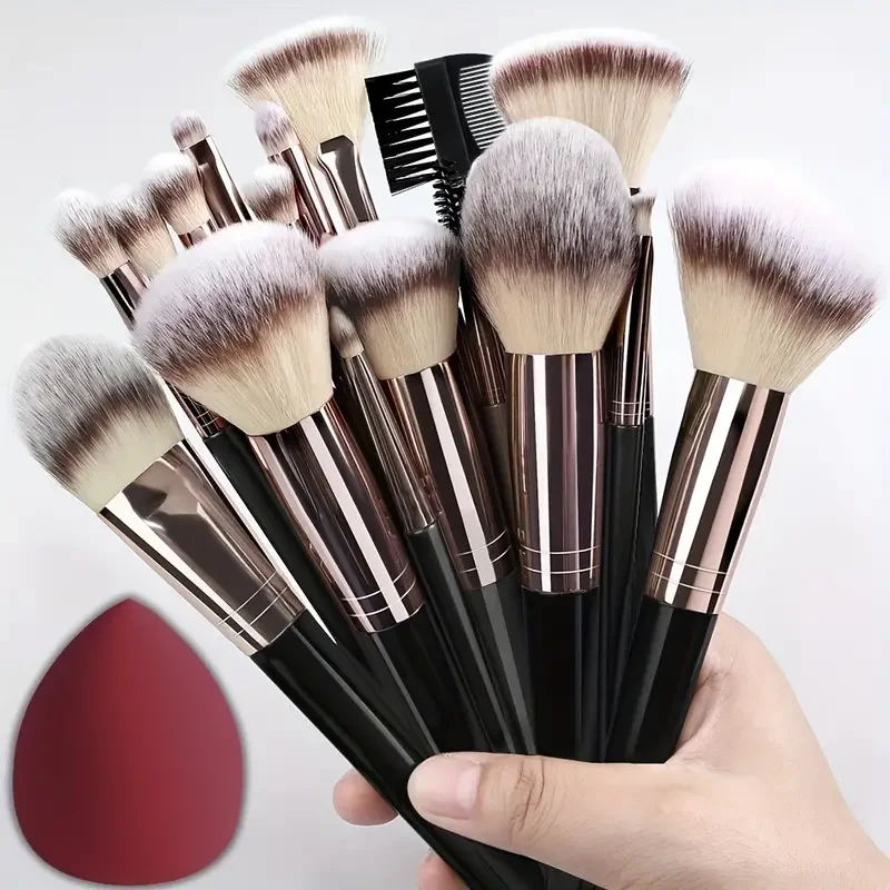 Professional 3/20PCS Makeup Brushes Set Soft Fluffy Eyeshadow Foundation Concealer…