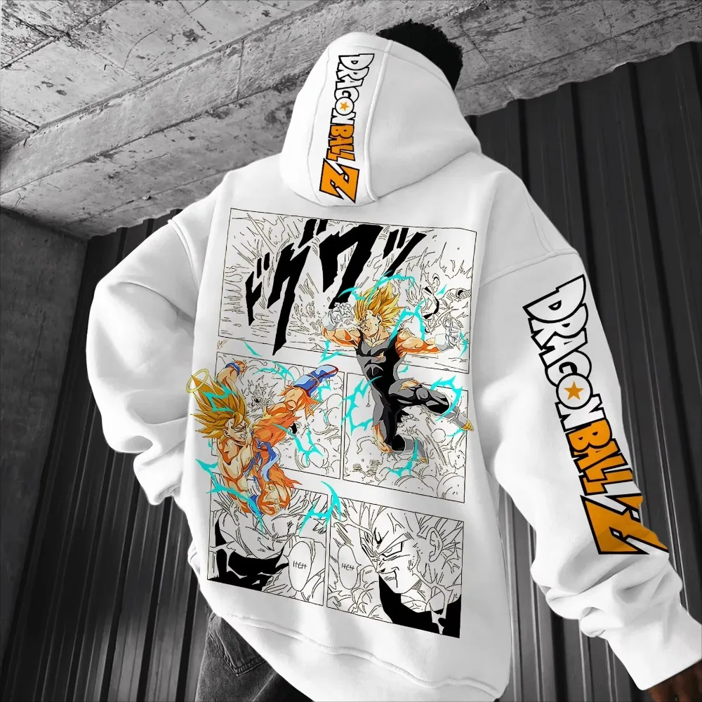 Dragon Ball Comics Co Branded Printed Hoodie Men's and Women's Autumn/Winter New Loose…