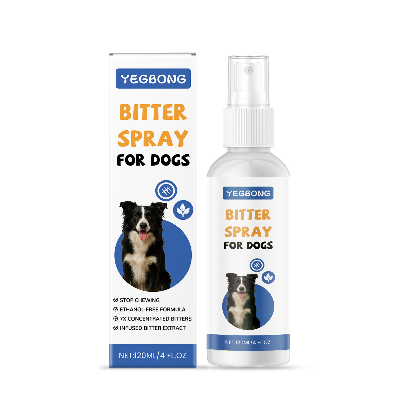 Yegbong Dog Anti-Chewing Spray, Anti-Scratch, Anti-Lick, Anti-Bite Furniture Sofa…
