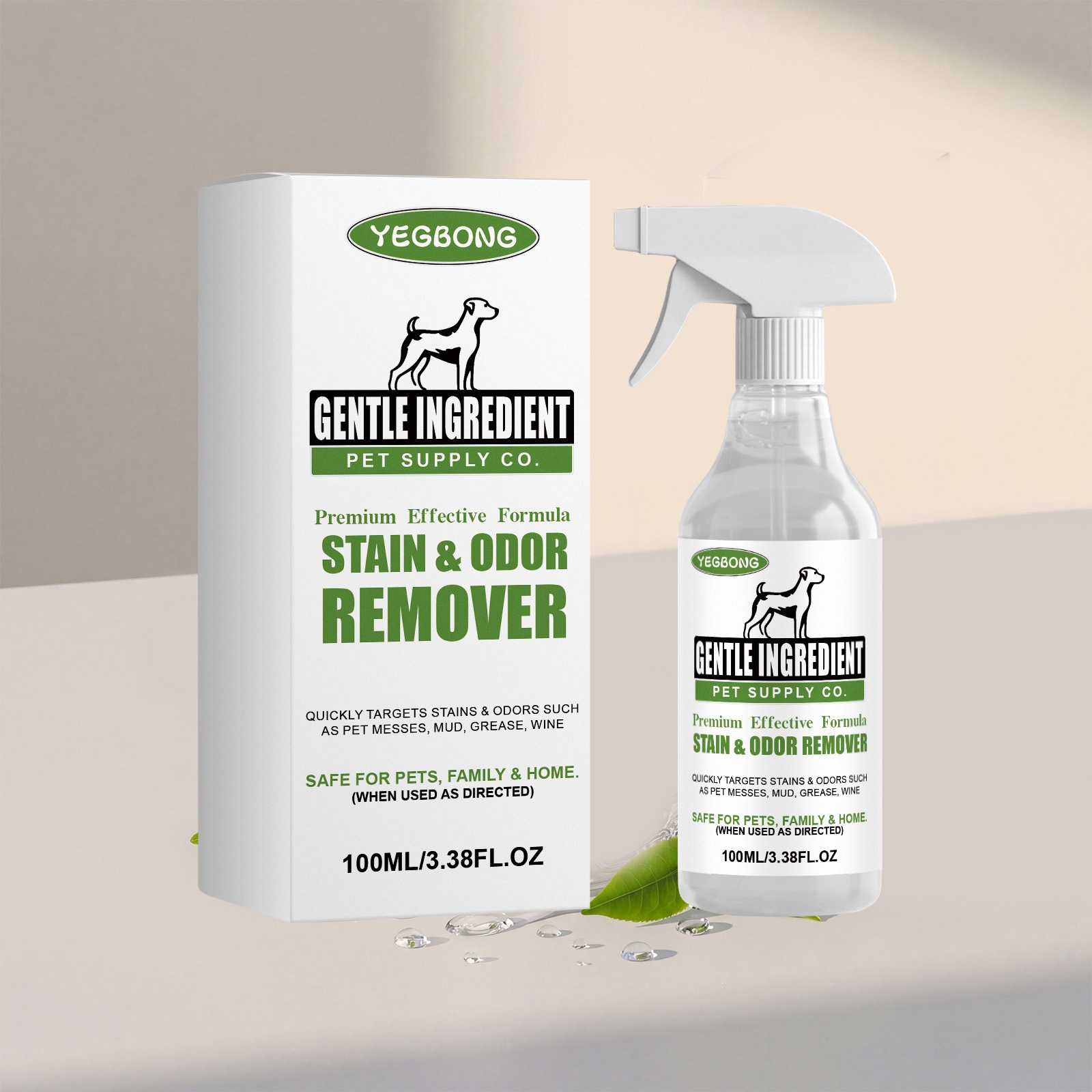 Pet Stain And Odor Remover With A Gentle Formula For Everyday Cleaning