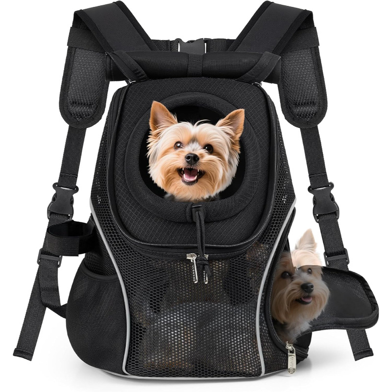 Dog Backpack Ventilated And Adjustable Pet Carrier