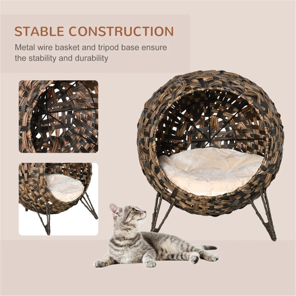 Cat Bed/Cat House -Brown ( Shipping)(Prohibited by WalMart)