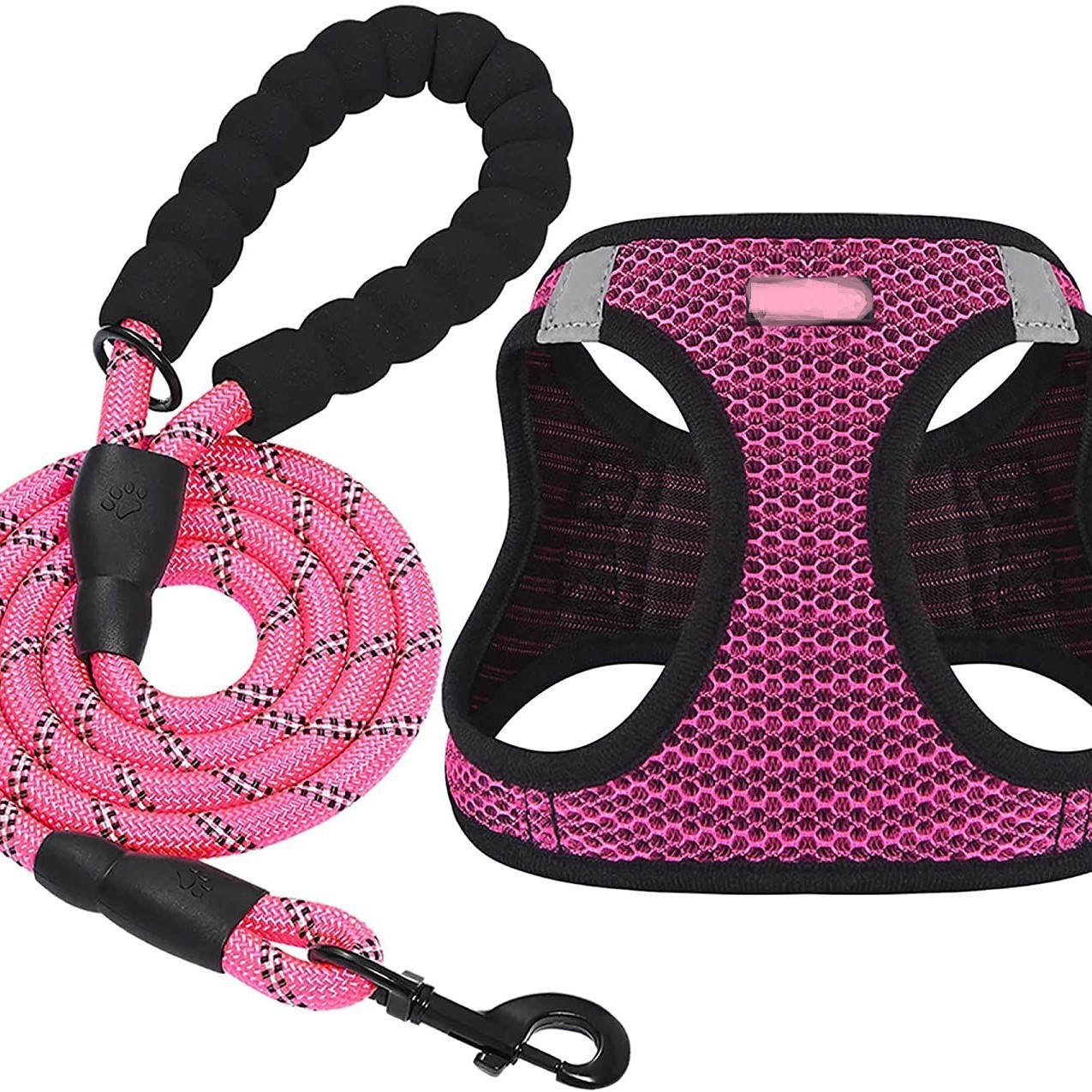 Pet Harness, Vest-Style Dog Leash, Reflective Breathable Dog Rope, Pet Supplies