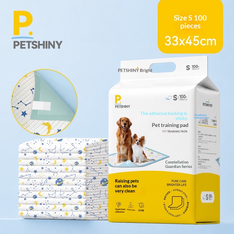 Self-Adhesive Absorbent Pet Pee Pads For Dogs & Cats