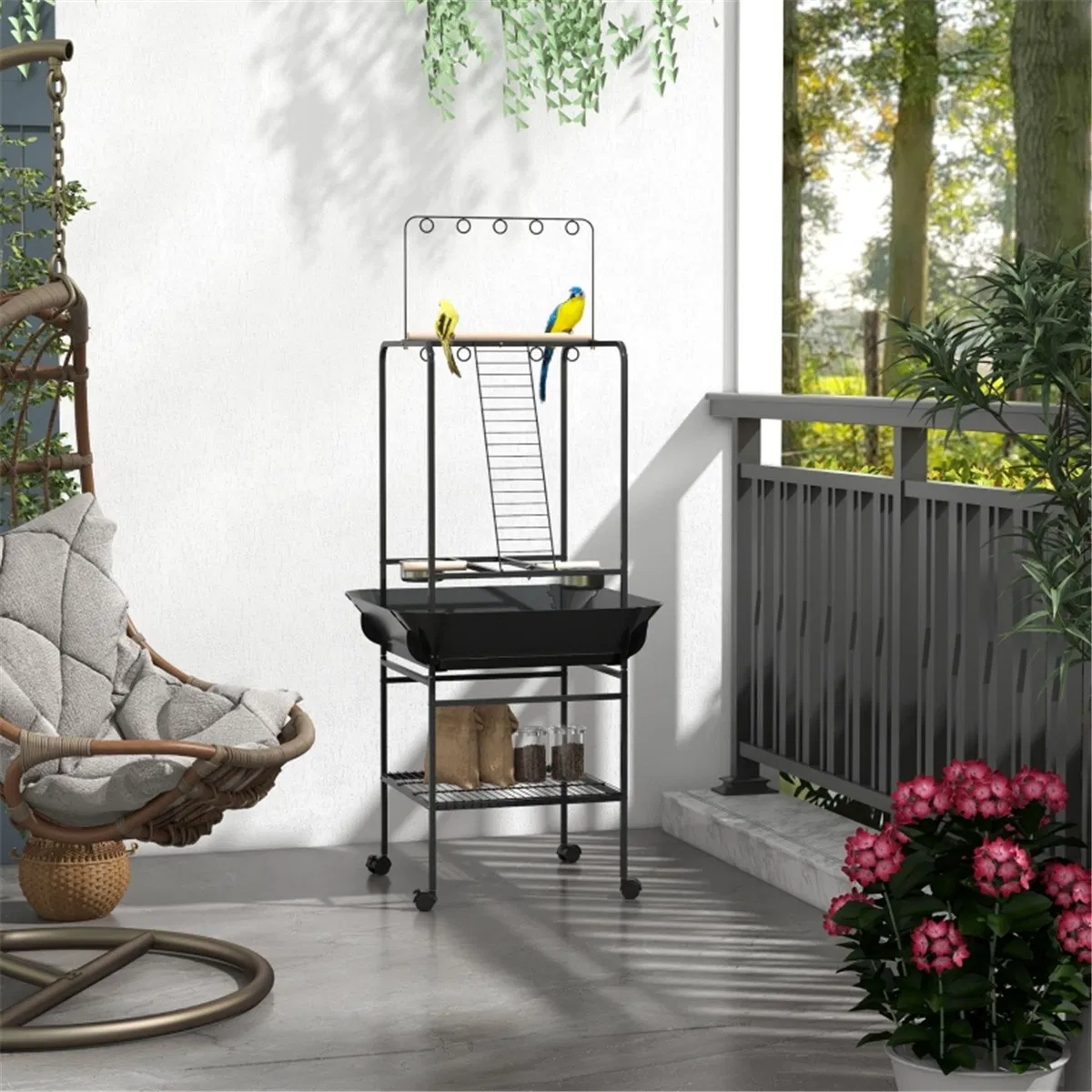Bird Stand /Parrot Perch ( Shipping)(Prohibited by WalMart)