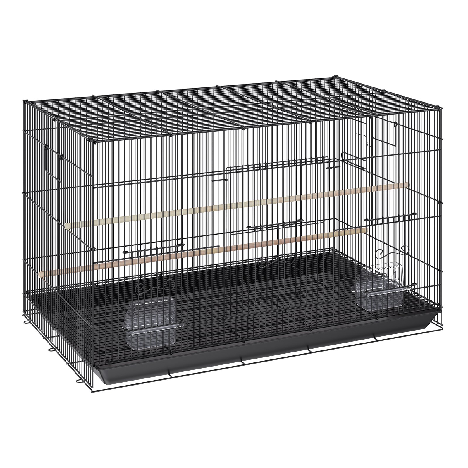 30 Inch Bird Cage, Metal Large Parakeet Cages For Cockatiels Small Parrot Budgies…