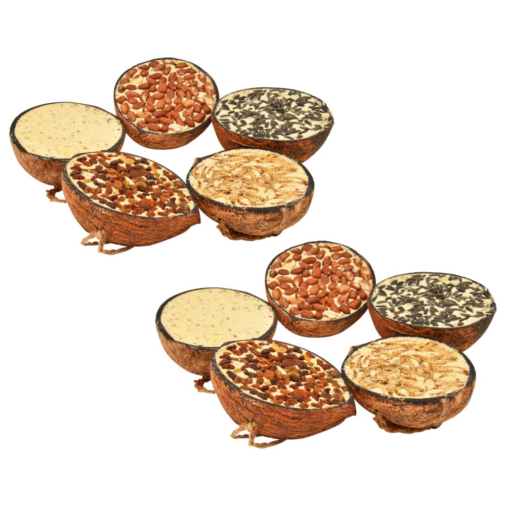Bird Food Filled Coconut Halves 10 pcs. 290 g