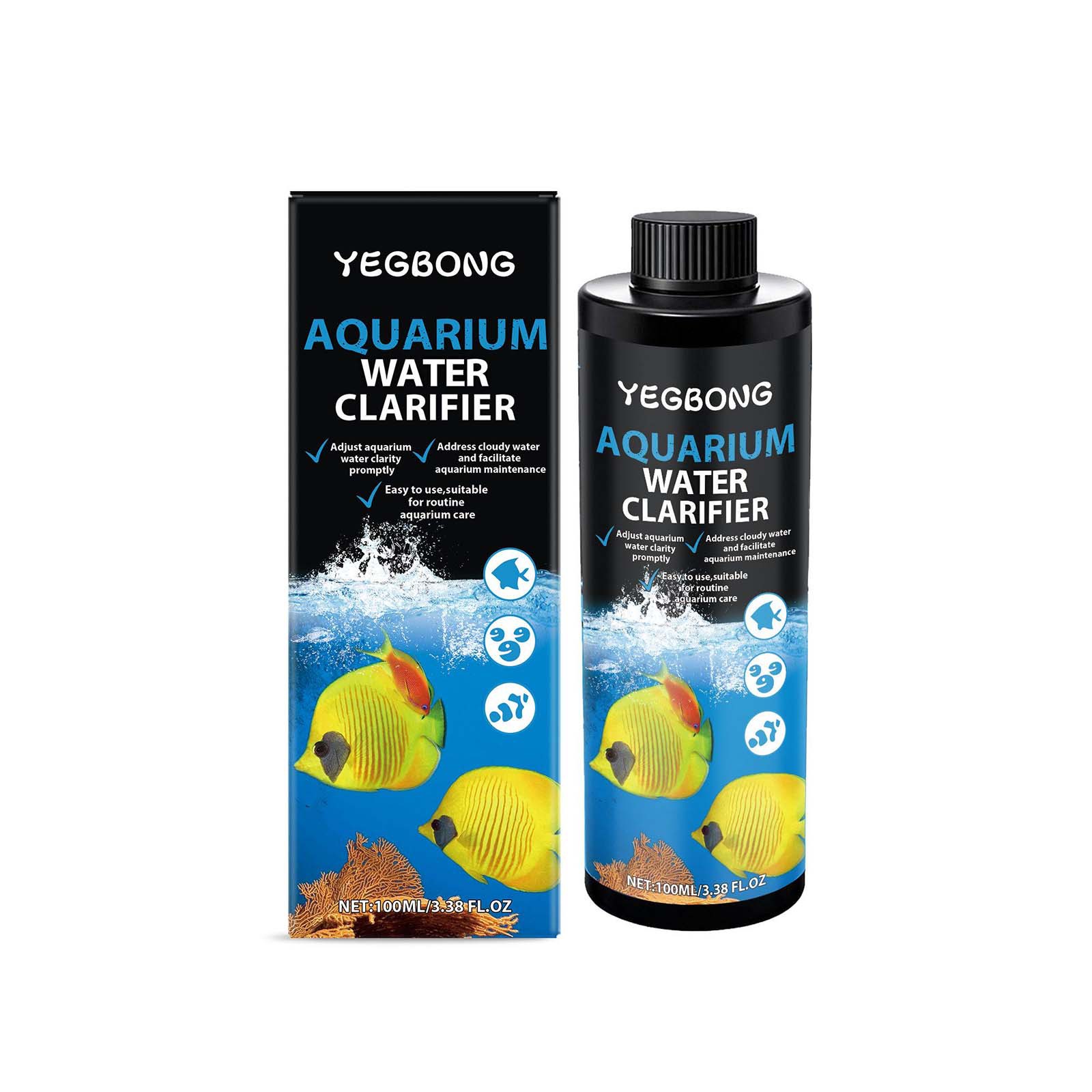 Yegbong Fish Tank Cleaner Is Suitable For Cleaning Freshwater Aquariums And Makes It Easy…