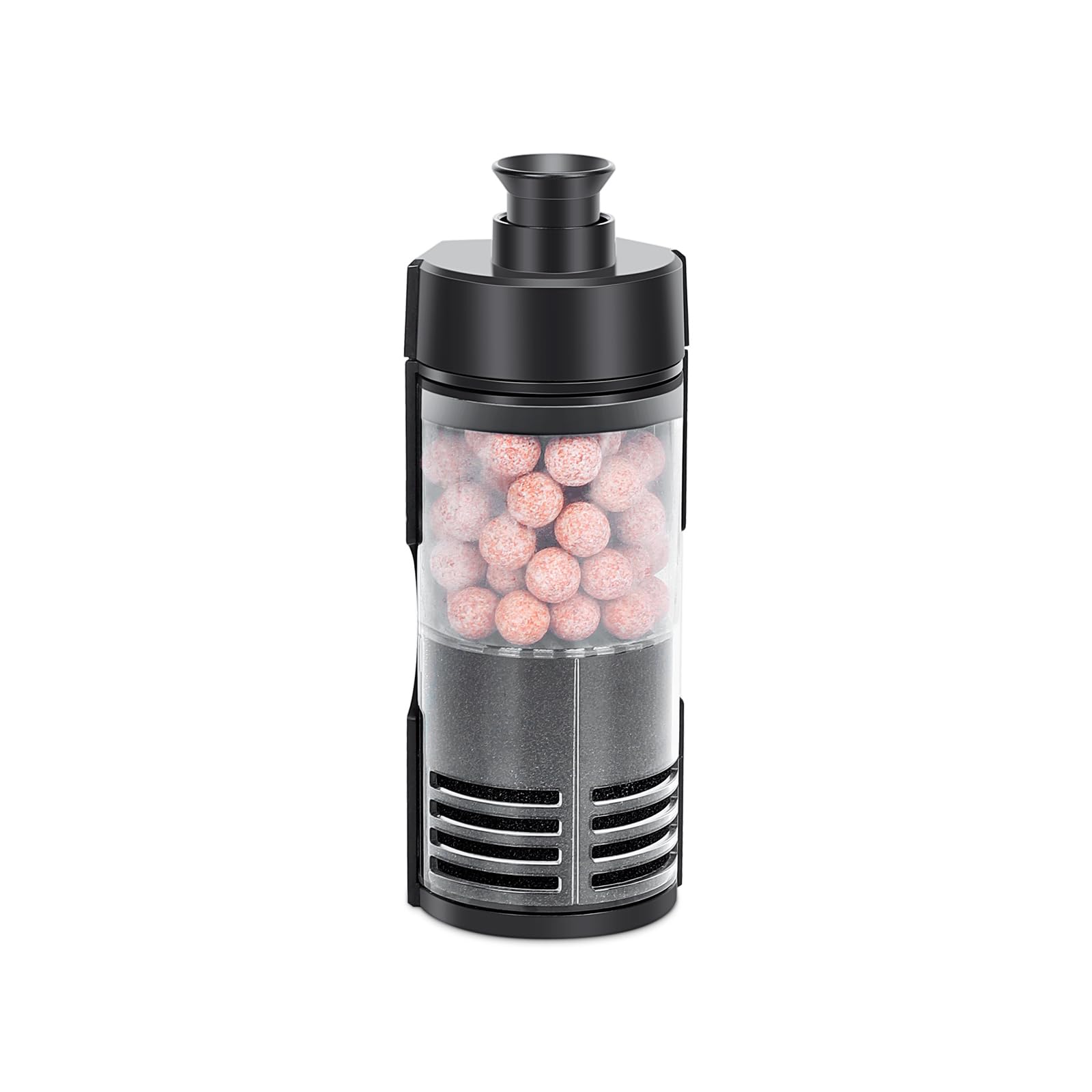 Small Aquarium Bio Sponge Filter With Ceramic Balls, 2-5 Gallon Fish Tank Filter For…