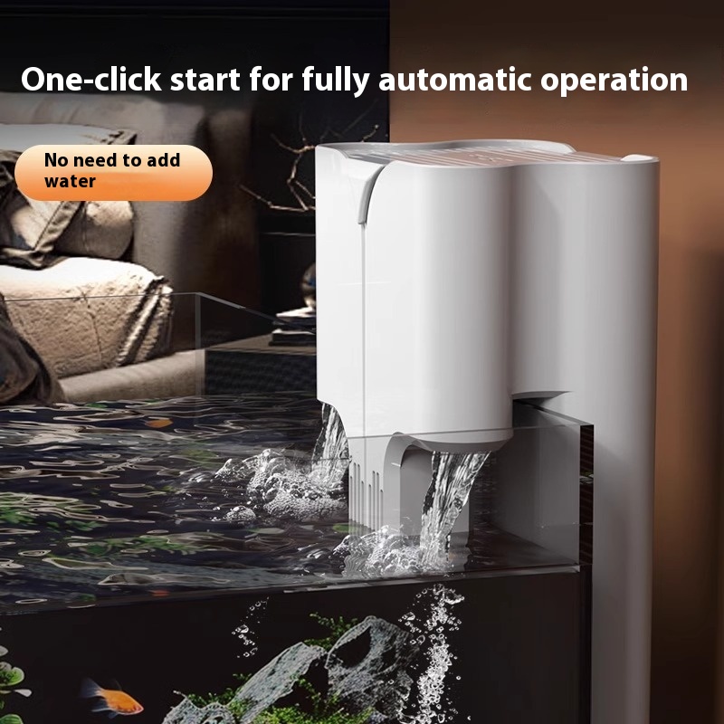 Crazy Water Plants Fish Tank Filter External Filter VAT Three-in-one Waterfall…