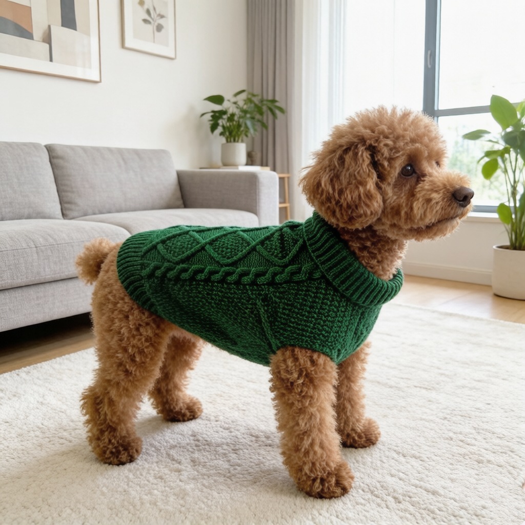 Knitted Warm Clothing For Small Dogs And Cats