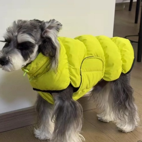 Schnauzer Autumnwinter Waterproof Thickened Warm Vest