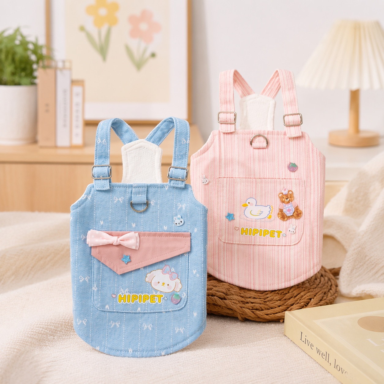 FallWinter Dog Vest With Adjustable Shoulder Straps Pet Clothing