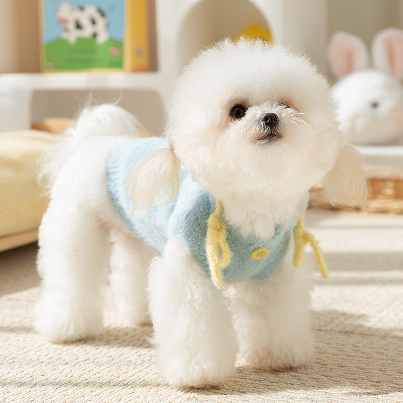 Thickened Warm Clothing For Pet Dogs Autumn And Winter Style