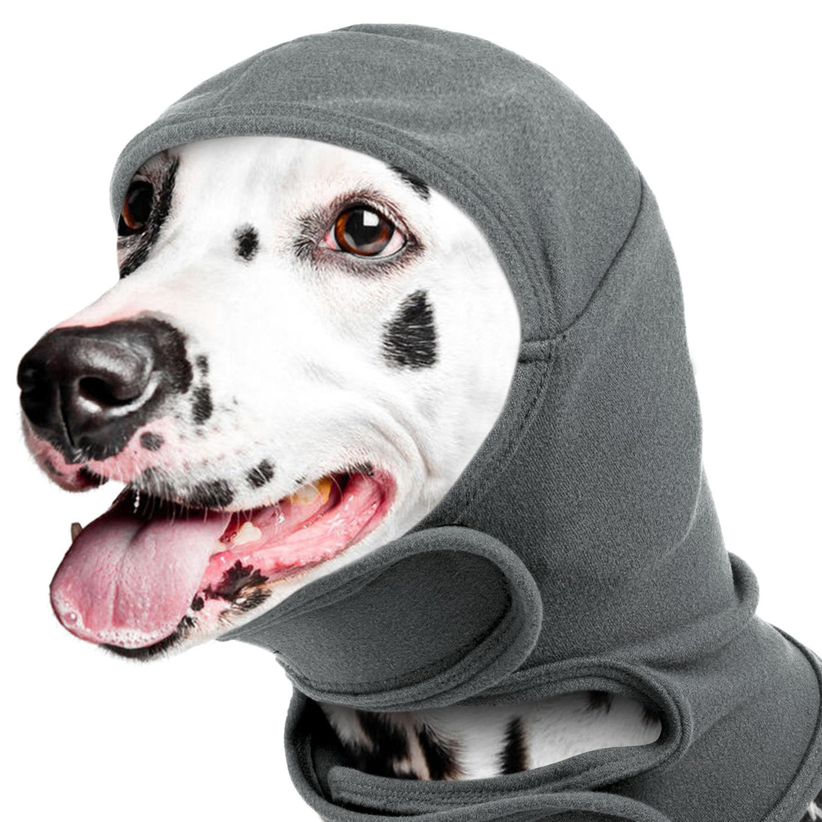 Calming Hoodie Dog Ear Covers-No Shake Hematomas Ear Wraps For Dogs, Adjustable Head Wrap…