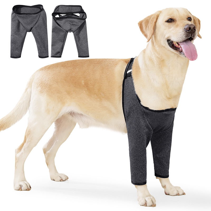 Dog Leg Sleeves, Dog Recovery Suit For Front Legs Pet Sleeves Elbow Protector Brace For…