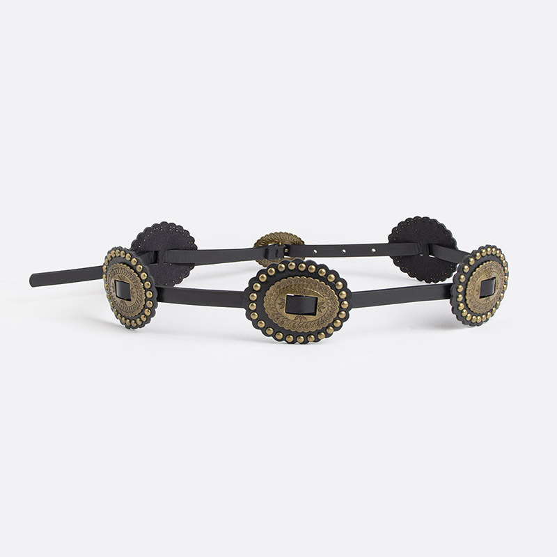 Bohemian Style Belt Accessories Western Style Women's Belt All-match PU Thin Belt