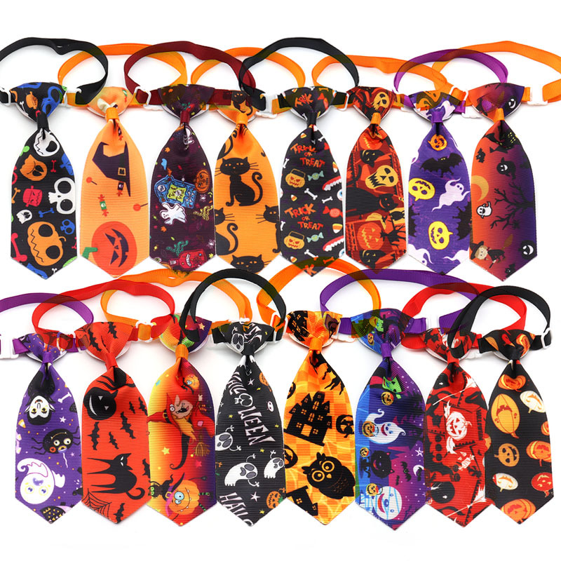 Pet Halloween Bow Tie And Necktie