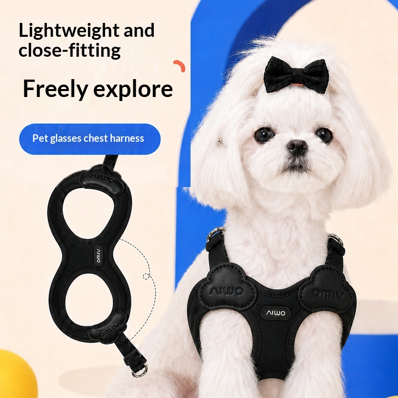 Small Dog And Cat Outdoor Sports Pet Supplies Cooling Vest-style Leash And Harness For…
