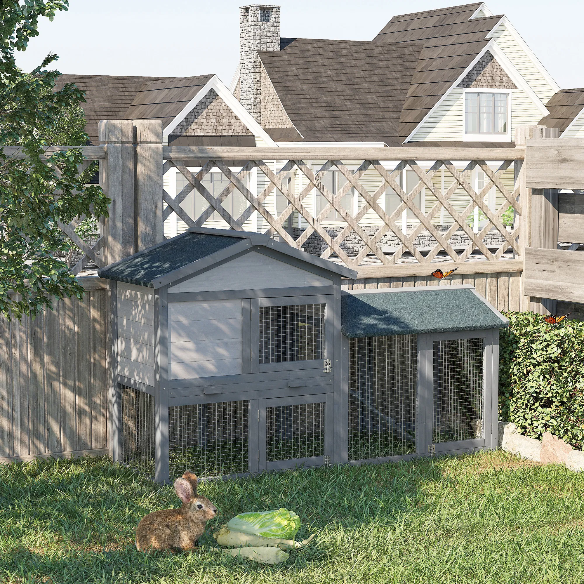 Rabbit Cage Outdoor, Rabbit House