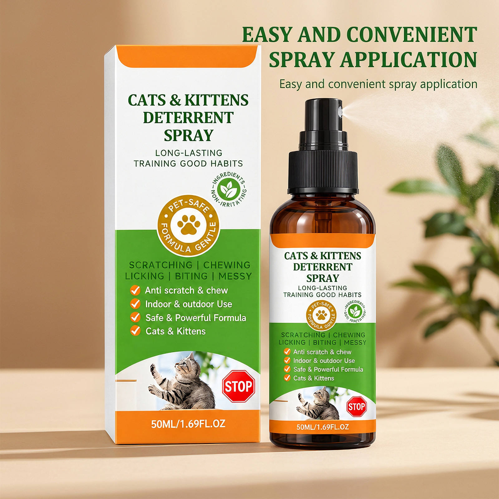 Cat Scratch Prevention Training Spray