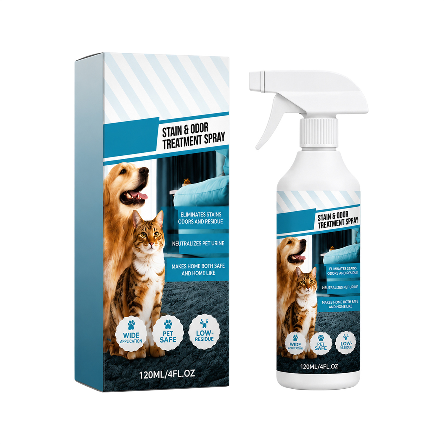 Pet Stain And Odor Removing Spray