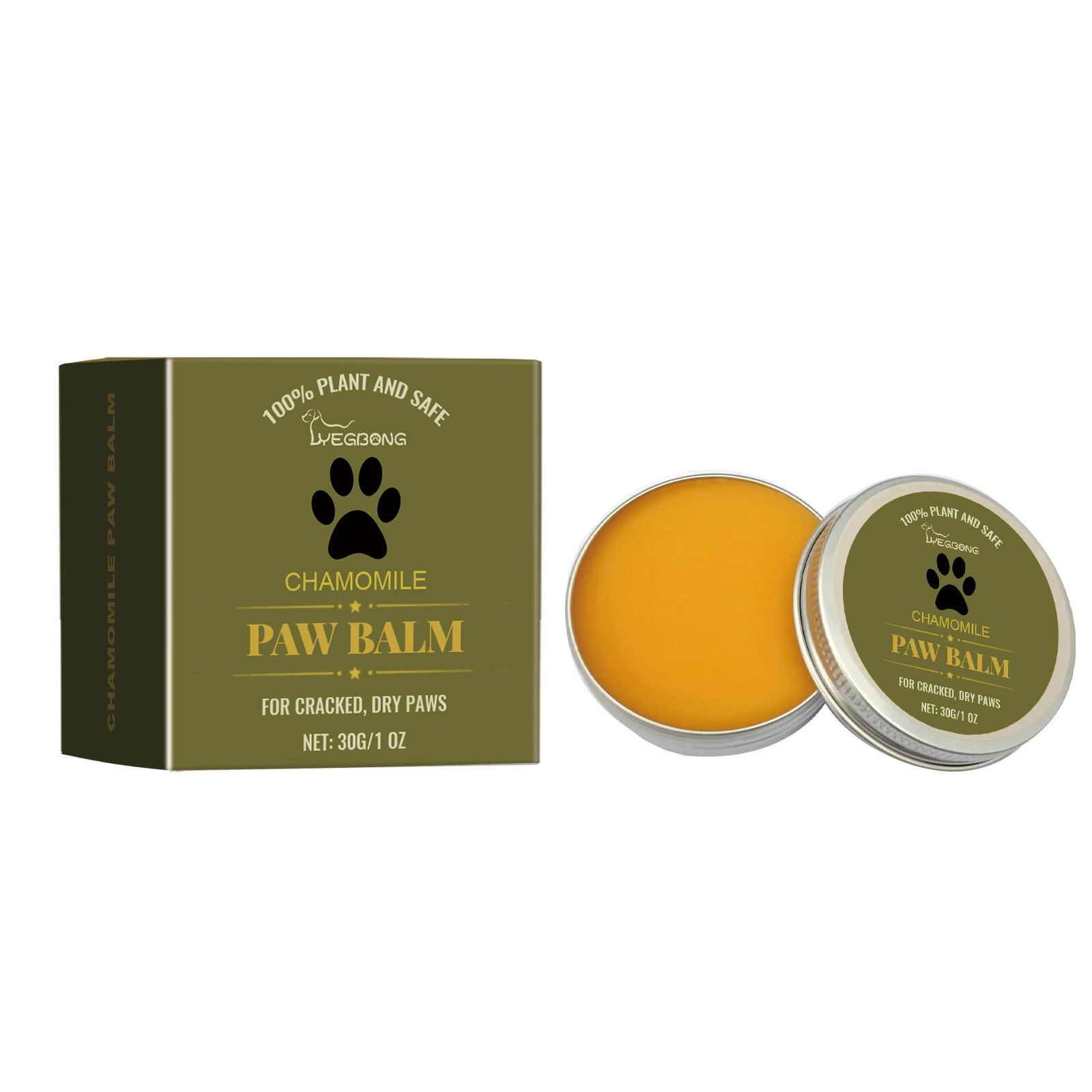 Yegbong Paw Care Cream For Dogs And Cats, Gentle Moisturizing And Softening Paw Pads…