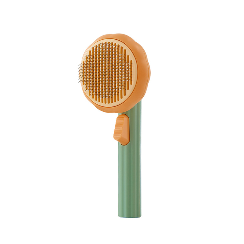 Pumpkin Pet Comb Cat Comb Pet Brush Dog Comb Needle Comb Hair Removal Floating Hair…