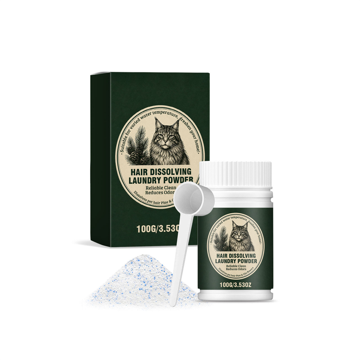 Hair Dissolving Laundry Powder