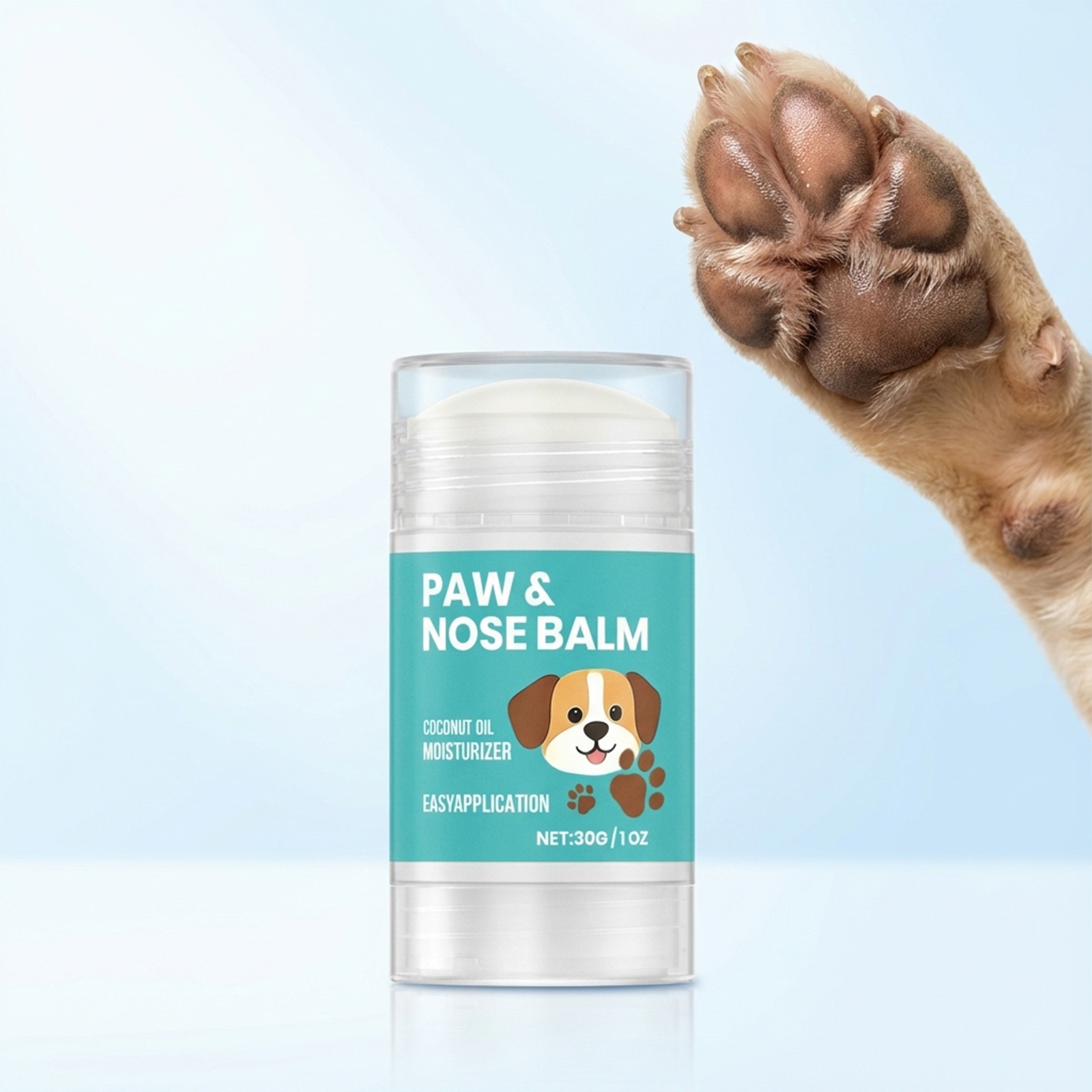 Pet Nose And Paw Care Balm, Gentle Formula With A Fine Texture To Care For Dry Skin Of…