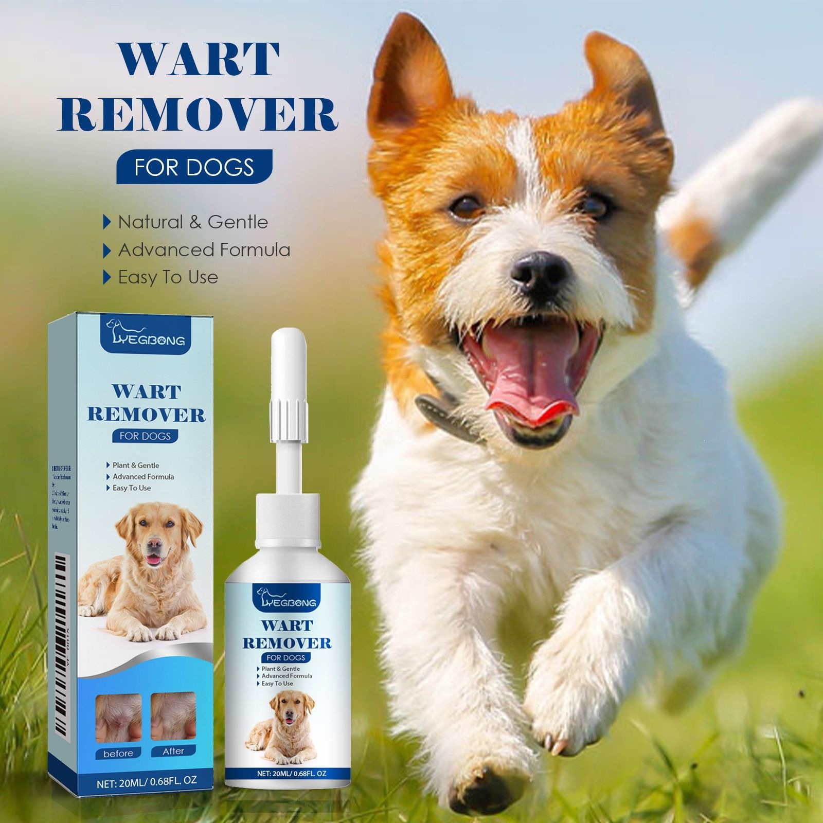 Yegbong Pet Skin Care Solution Skin Label And Skin Abnormality Care Solution