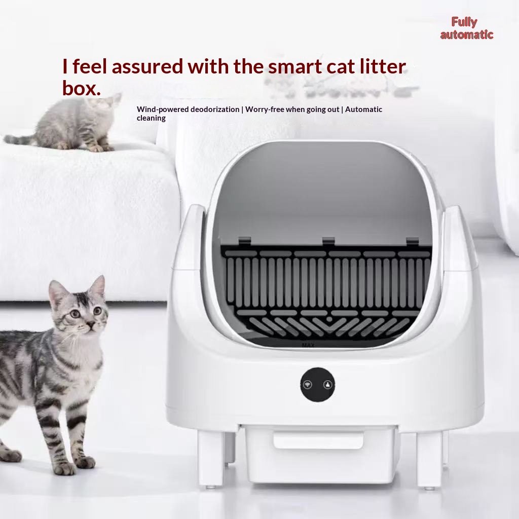 Smart Open-style Fully Automatic Cat Litter Box