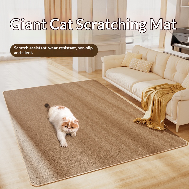 Wear-resistant Chip-free Cat Scratch Board And Bed Combined Into One Sleeping Mat