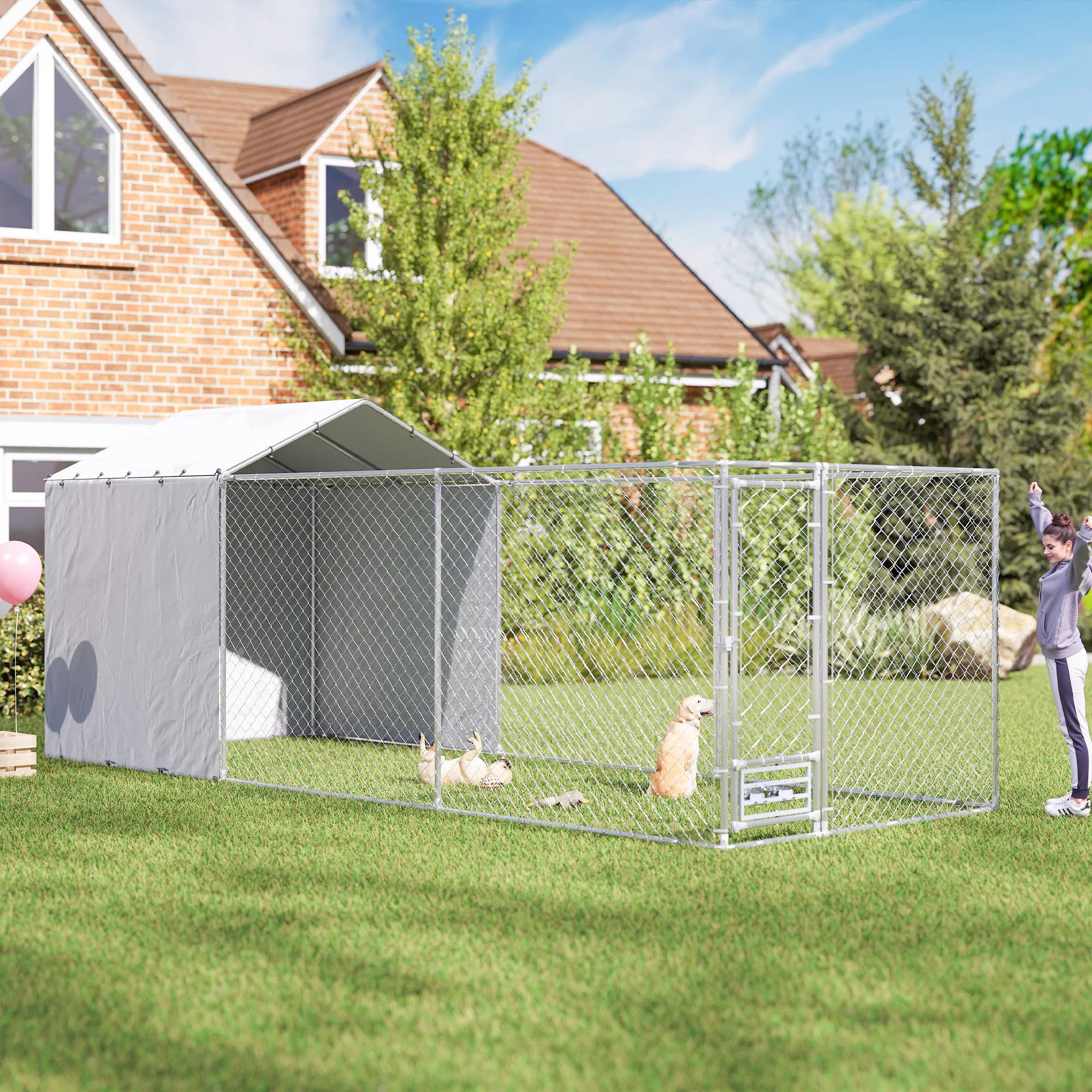Dog Kennel(Not Supported non-defective remorse returns)