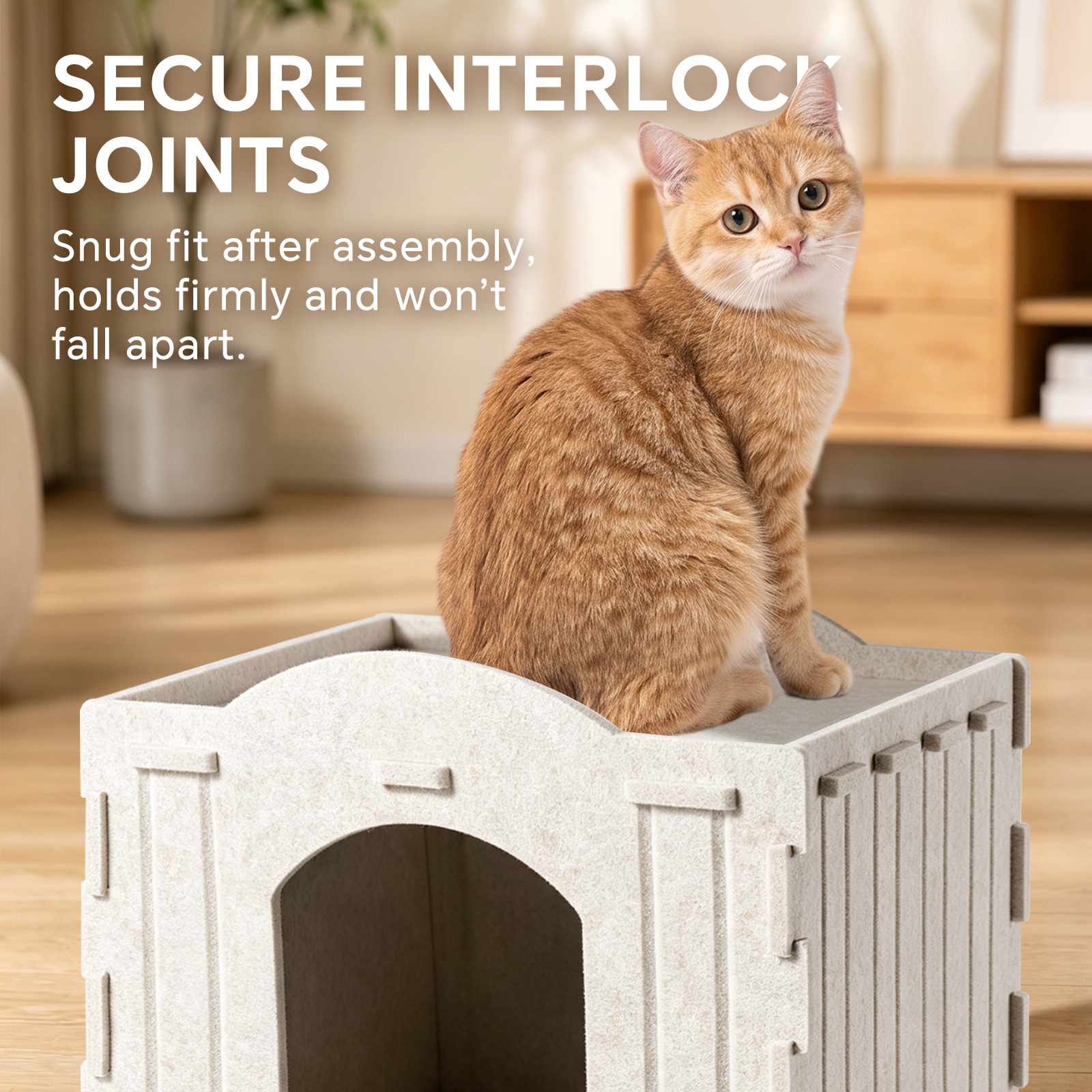 Only Self Pickup -Square Cat Bed