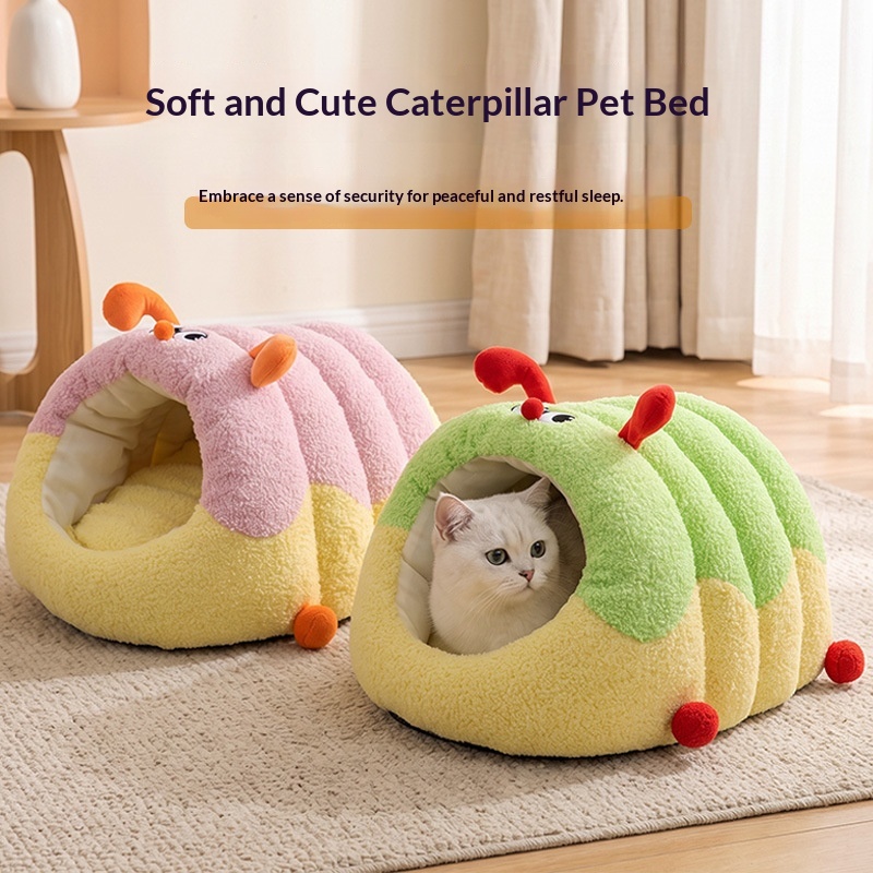 Warm Enclosed Cat Bed Pet House