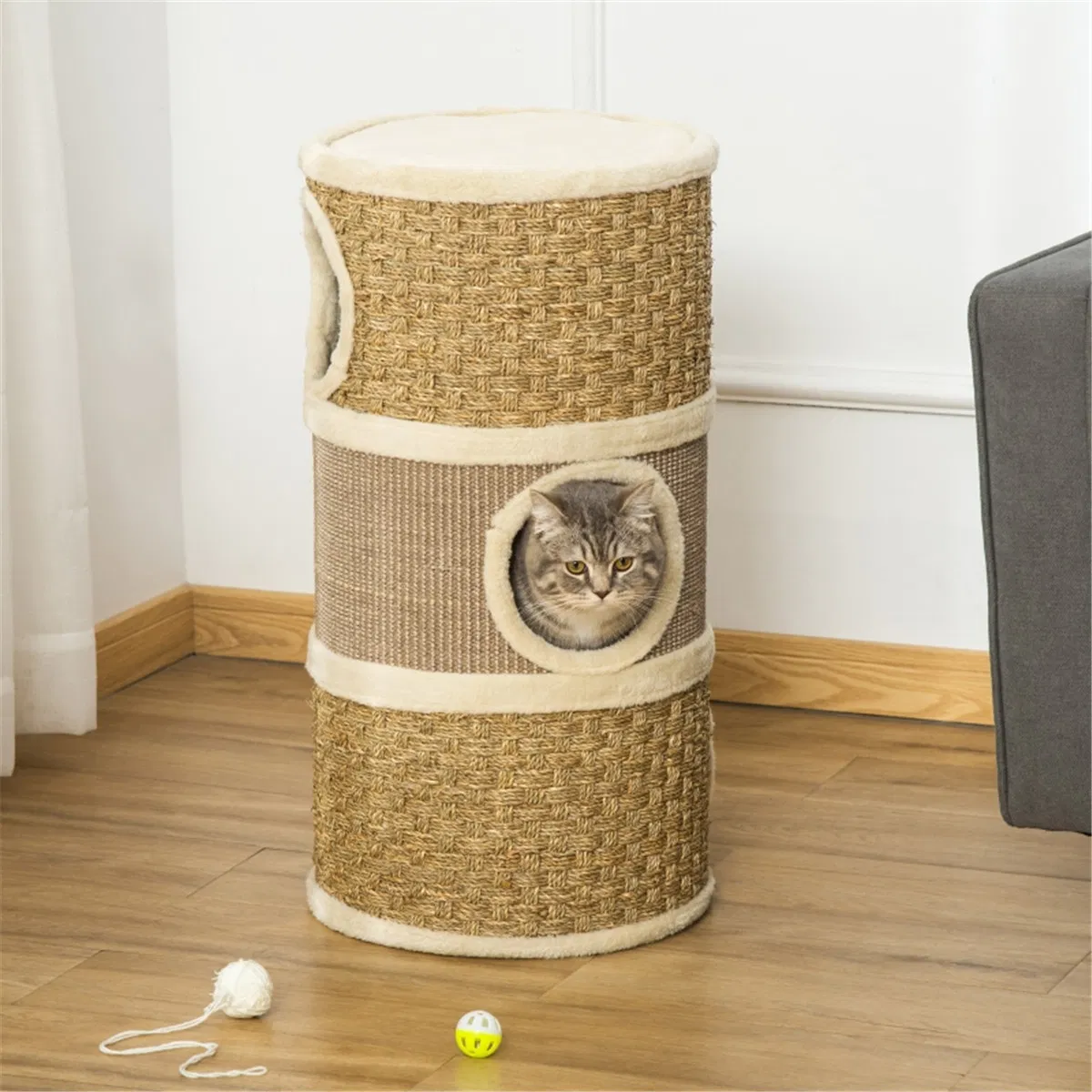 Wooden Cat House/Cat Trees /Cat Climbing Tower ( Shipping)(Prohibited by WalMart)