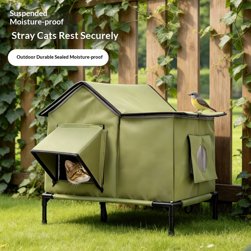 Cat Bed For Winter Warmth, Suitable For Outdoor Use In All Seasons, Heat-Retaining Small…