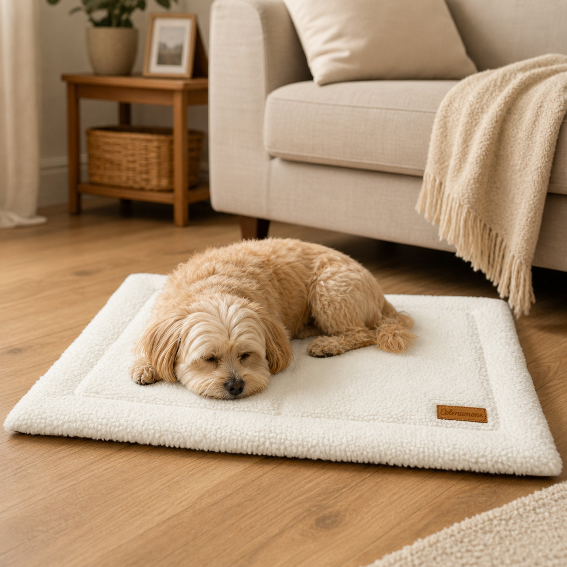 Pet Sleeping Mat, Non-Slip, Bite-Resistant, Thickened, Warm And Cold-Resistant…